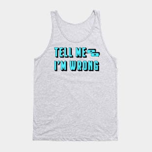 TMIW Classic Logo (Blue) Tank Top